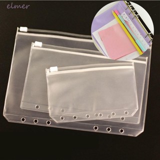 Elmer กระเป๋าโฟลเดอร์ PVC กันน้ํา มีซิป สําหรับใส่เอกสารนักเรียน