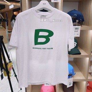 Blur1.0 เสื้อยืดแขนสั้นลําลอง คอกลม พิมพ์ลายโมโนแกรม สไตล์เกาหลี สําหรับผู้ชาย และผู้หญิง