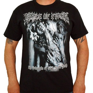 oversize T-shirt Xin1- [XS-6XL] เสื้อยืดลําลอง แขนสั้น คอกลม พิมพ์ลาย Hardcore Apparel Cradle Of The Filth The Principle