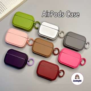 เคสหูฟังบลูทูธไร้สาย Tpu นิ่ม เนื้อแมตต์ กันกระแทก หลากสี สําหรับ Airpods 1 2 3 Pro 2