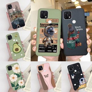 เคสซิลิโคนนิ่ม ลายการ์ตูนนักบินอวกาศ สําหรับ OPPO A15 A15S A35 OPPO A 15 A 15S A 35 6.52 นิ้ว