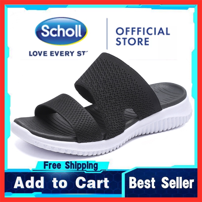 scholl สกอลล์ รองเท้าสกอลล์ ผู้หญิง รองเท้าส้นแบน ผู้หญิง รองเท้าสกอลล์เกาหลี