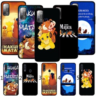 เคสโทรศัพท์มือถือ ซิลิโคนนิ่ม ลาย Lion King Hakuna Matata LNZ178 สําหรับ OPPO A3s A5s A12 A12E A5 A37 NEO 9 A39 A57 A5s A7 A59 F1s A77 F3 A83 A1K