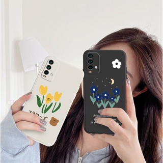 เคสซิลิโคนนิ่ม ลายการ์ตูนดอกทิวลิป B1K507L สําหรับ Redmi 9A 9T 9C NFC 10A 9 10 2021 2022 6 6A 8 8A Pro Poco M3 K20 Pro K30 K30i K40 Pro