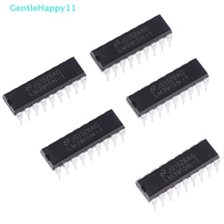 Gentlehappy ไดรเวอร์บาร์จอแสดงผล LED LM3915N-1 DIP-18 5 ชิ้น