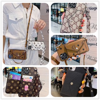 เคสโทรศัพท์มือถือหนัง PU สะพายไหล่ อเนกประสงค์ พร้อมช่องใส่บัตร หรูหรา สําหรับ Vivo 1820 1807 1811 1814 1815 1816 1817 1818 1819 1901 1902 1904 1906 1929 1940