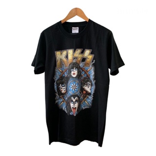 [S-5XL] KS117 เสื้อยืดวงร็อค KISS คิส เสื้อวง เสื้อยืดคิส เสื้อวินเทจ