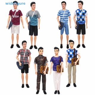 Widefigure ชุดเสื้อผ้าตุ๊กตาเคน แฟชั่น สําหรับนักเรียนผู้ชาย 1 ชุด