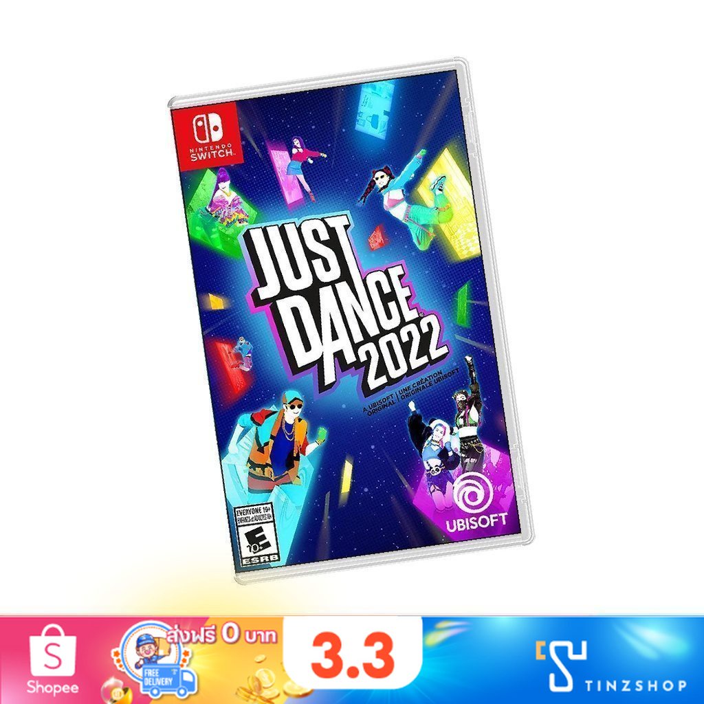New Arrival Nintendo Switch Just Dance 2022 Zone Asia English จัส
