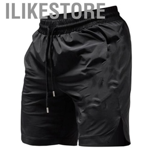 Ilikestore Mens Gym Fitness Shorts Quick Drying Workout Running Short Pants