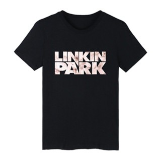 เสื้อยืดแขนสั้นเสื้อยืด ผ้าฝ้าย ทรงหลวม พิมพ์ลายร็อค Music Linkin Park ขนาดใหญ่ สําหรับผู้ชาย และผู้หญิง 1892AS-5XLS-5XL