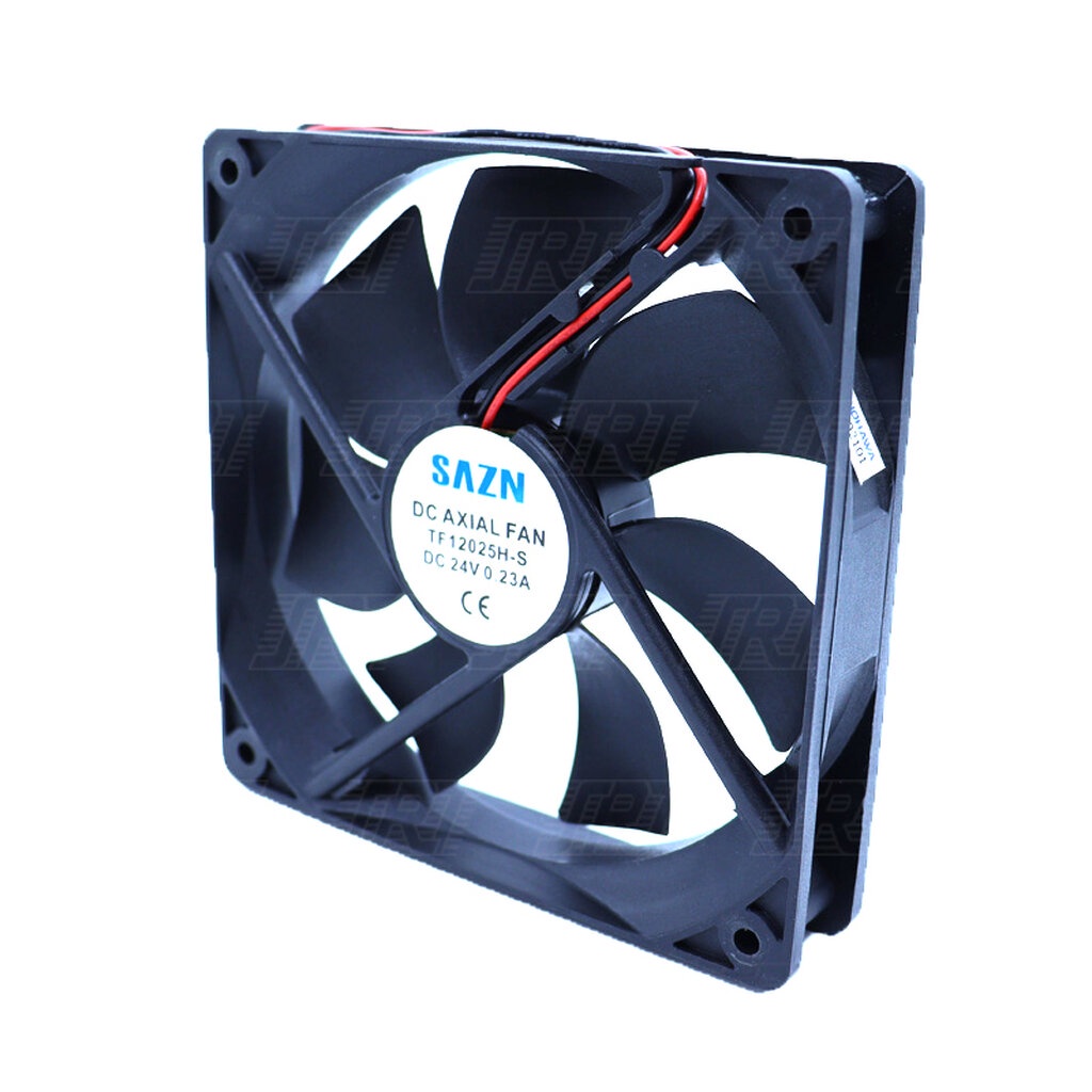 พัดลมดูดอากาศ พัดลมระบายอากาศ พัดลม 4 นิ้ว 24V | FN003 TF12025H-S SAZN | 05-15-0007 - รูปที่ 2