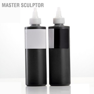 Master Sculptor หมึกสัก สีดํา 240 มล. สําหรับระบายสีร่างกาย แต่งหน้า