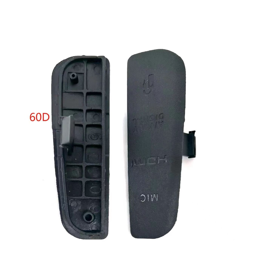 ใหม่ USB/HDMI DC IN/VIDEO OUT ยางประตูด้านล่างสําหรับ Canon 7D 40D 50D 60D 70D 77D 800D 600D 650D 700D กล้องซ่อม Part