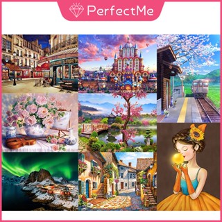 (พร้อมส่ง) ภาพจิตรกรรมปักครอสสติตช์ รูปการ์ตูนดอกไม้ 5D ขนาด 30x40 ซม. สําหรับตกแต่งบ้าน DIY 1 ชุด