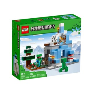 ชุดตัวต่อเลโก้ Minecraft The Frozen Peaks 21243 สินค้าใหม่ พร้อมส่ง