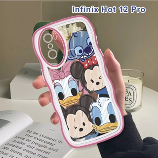 เคสโทรศัพท์มือถือ แบบนิ่ม ลายการ์ตูนแอนิเมชั่น กันกระแทก สําหรับ Infinix Hot 12 Play 12i Pro Hot 20 5G 20 20i 20S