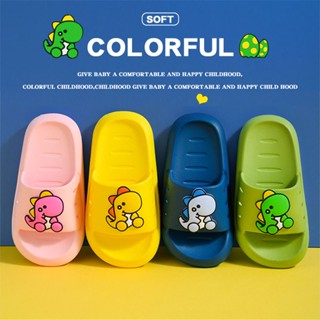 พร้อมสต็อก รองเท้าแตะเด็กชายหญิงชายรองเท้าเด็กอ่อนไดโนเสาร์ส…