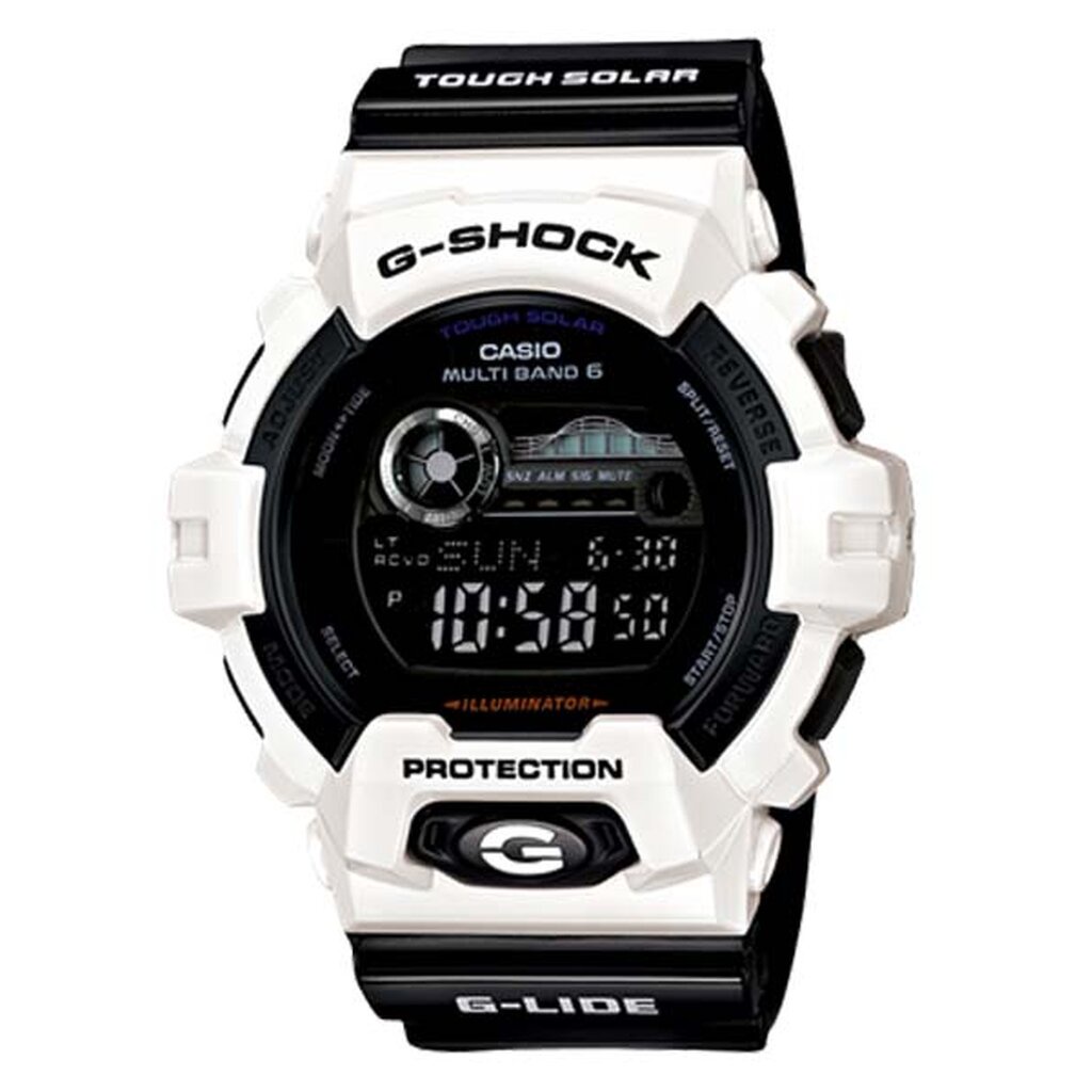 CASIO G-SHOCK นาฬิกาข้อมือ นาฬิกากันน้ำ นาฬิกาของแท้ ประกันศูนย์ CMG 1 ปี รุ่น GWX-8900B-7 นาฬิกาสีขาว