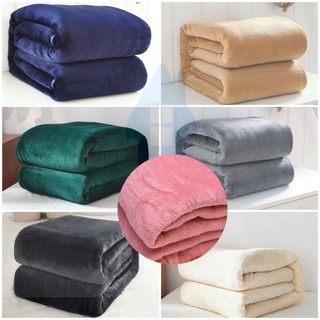 CHINEE  Microfiber Plain Blanket DOUBLE SIZE (Super Soft and Comfort Kumot)(Soft Blanket Microfiber)