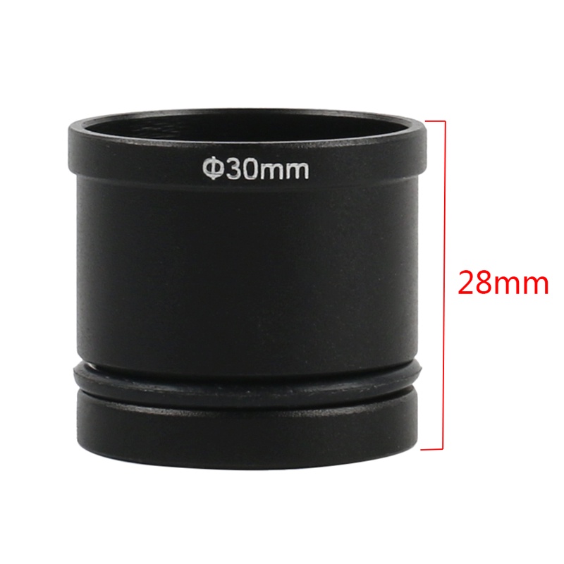 แหวนอะแดปเตอร์กล้องจุลทรรศน์ 0.5X 0.4X 1.0X C Mount Lens to 23.2 มม. 30 มม. 30.5 มม. Stereo Biological Microscope สําหรับกล้องวิดีโอ CMOS CCD