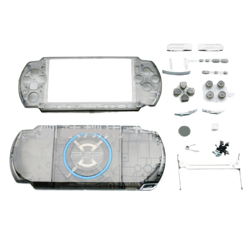 Kok Full Housing Shell Case Cover Button Kit Set เหมาะสําหรับ PSP3000 เกมคอนโซล