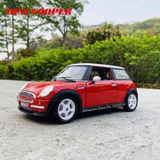 Bburago โมเดลรถยนต์อัลลอย 1:18 BMW MINI COOPER 1969