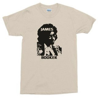 oversize T-shirt เสื้อยืด พิมพ์ลาย James Booker R&amp;B Jazz New Orleans หลายสี ไซซ์ S-XXL S-5XL