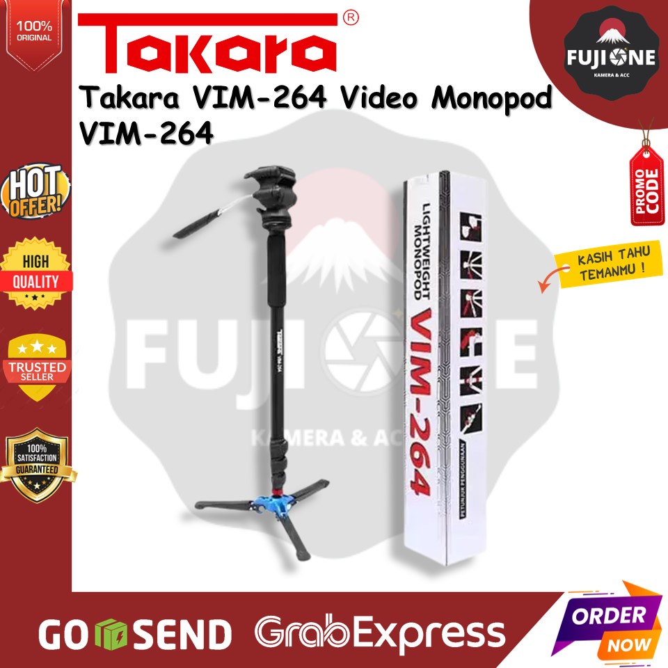 Takara VIM-264 Video Monopod VIM-264