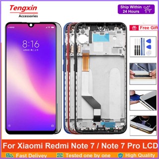 หน้าจอแสดงผล LCD ดิจิทัล 6.3 นิ้ว สําหรับ Xiaomi Redmi Note 7 M1901F7H M1901F7G LCD Note 7 Pro M1901F7S