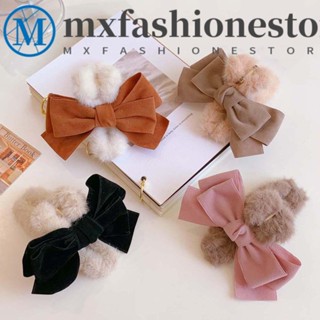 Mxfashione ตุ๊กตาฉลาม คลิป สีชมพู ฤดูหนาว เครื่องประดับผม เกาหลี ที่คาดผม ปิ่นปักผม ผู้หญิง กิ๊บติดผม