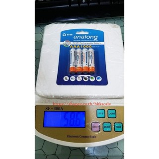 ถ่านชาร์จ AAA 1000mAh 1.2V Battery แพค 4 ก้อน ของแท้  (อ่านรายละเอียดก่อนสั่งซื้อ) ถ่าน