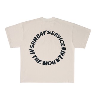 เสื้อยืดแขนสั้น พิมพ์ลาย Kanye WEST choir limited Sunday คุณภาพสูง สําหรับผู้ชาย และผู้หญิง