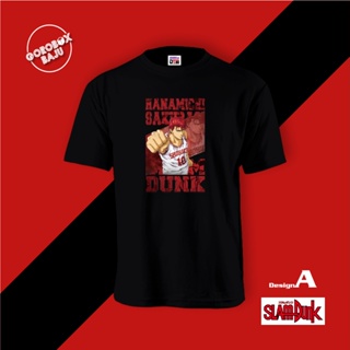 S-5XL   Slam Dunk T-shirt Adult Unisex 100% Cotton Ready Stock Malaysia  _08