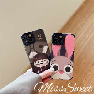 เคสโทรศัพท์มือถือ TPU แบบนิ่ม ลายการ์ตูนกระต่าย สําหรับ iPhone 14 13 12 11 Pro Max X XR Xs Max 8 7 6 6s Plus SE 2020