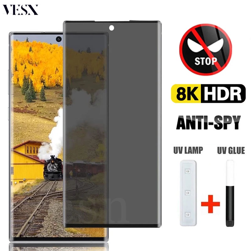 ฟิล์มกระจกด้าน ฟิล์มกันแอบมองกระจก UV สำหรับ VIVO V30 V29 V27 V25 V23 X200 X100 Ultra X90 X80 X70 X60 Pro Plus Pro+ 4G 5G 2024