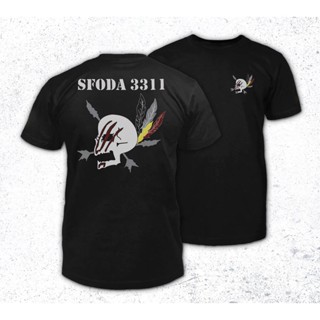 Oda 3311 3rd เสื้อยืดลําลอง แขนสั้น คอกลม พิมพ์ลายกองกําลังพิเศษ ของขวัญวันเกิดวันพ่อ สําหรับผู้ชายS-5XL