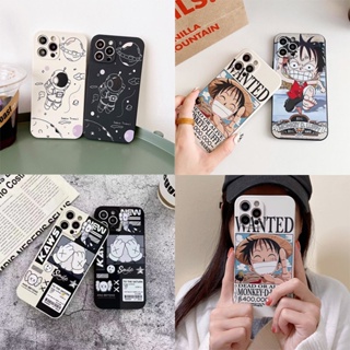 เคสโทรศัพท์มือถือ TPU นิ่ม ลายนักบินอวกาศ One Piece Luffy มีลายด้านข้าง สําหรับ Realme 5 5i 6i C3 6 7 8 Pro 4G C17 7i 8 4G 5G