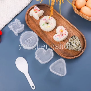 แม่พิมพ์ซูชิ ลายการ์ตูนญี่ปุ่น Nori Onigiri น่ารัก หลายรูปทรง ไม่เหนียวติด DIY เครื่องมือเบนโตะ เด็ก อาหารกลางวัน โปรดปราน ข้าวปั้น ข้าวปั้น บอลกด อุปกรณ์ครัว