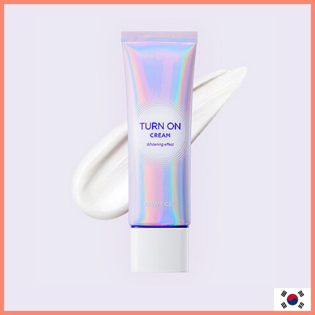 กาหลี DEWYCEL Turn On Cream 50ml ครีมปรับสีผิว ให้ผิวขาว กระจ่างใสทันที พร้อมการบำรุง