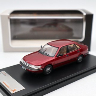 พร้อมส่ง โมเดลรถยนต์จําลอง X 1: 43 SAAB Sabo 900 V6 1994 Bordeaux