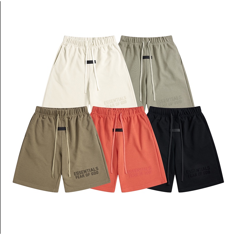 8th season Fog ESSENTIALS FEAR OF GOD กางเกงขาสั้นลําลอง ทรงหลวม สไตล์สตรีท