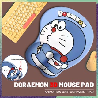 【mouse Pad Anime 】 แผ่นรองเมาส์ซิลิโคน ลายการ์ตูนโดราเอมอน 3d กันลื่น ใส่สบาย สําหรับคอมพิวเตอร์ แล็ปท็อป Pc