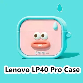 【Yoshida】เคสหูฟัง แบบนิ่ม ลายการ์ตูน สําหรับ Lenovo LP40 Pro