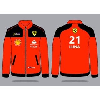 เสื้อแจ็กเก็ตขี่จักรยานยนต์ F1 แบบแห้งเร็ว แต่งซิป สําหรับผู้ชาย 2023