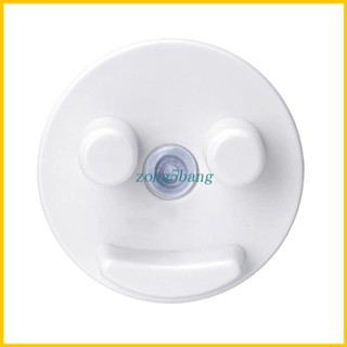 Zone Smiling Face Sponge Holder Suction Cup Installation Hold Smile Sponge Organizer