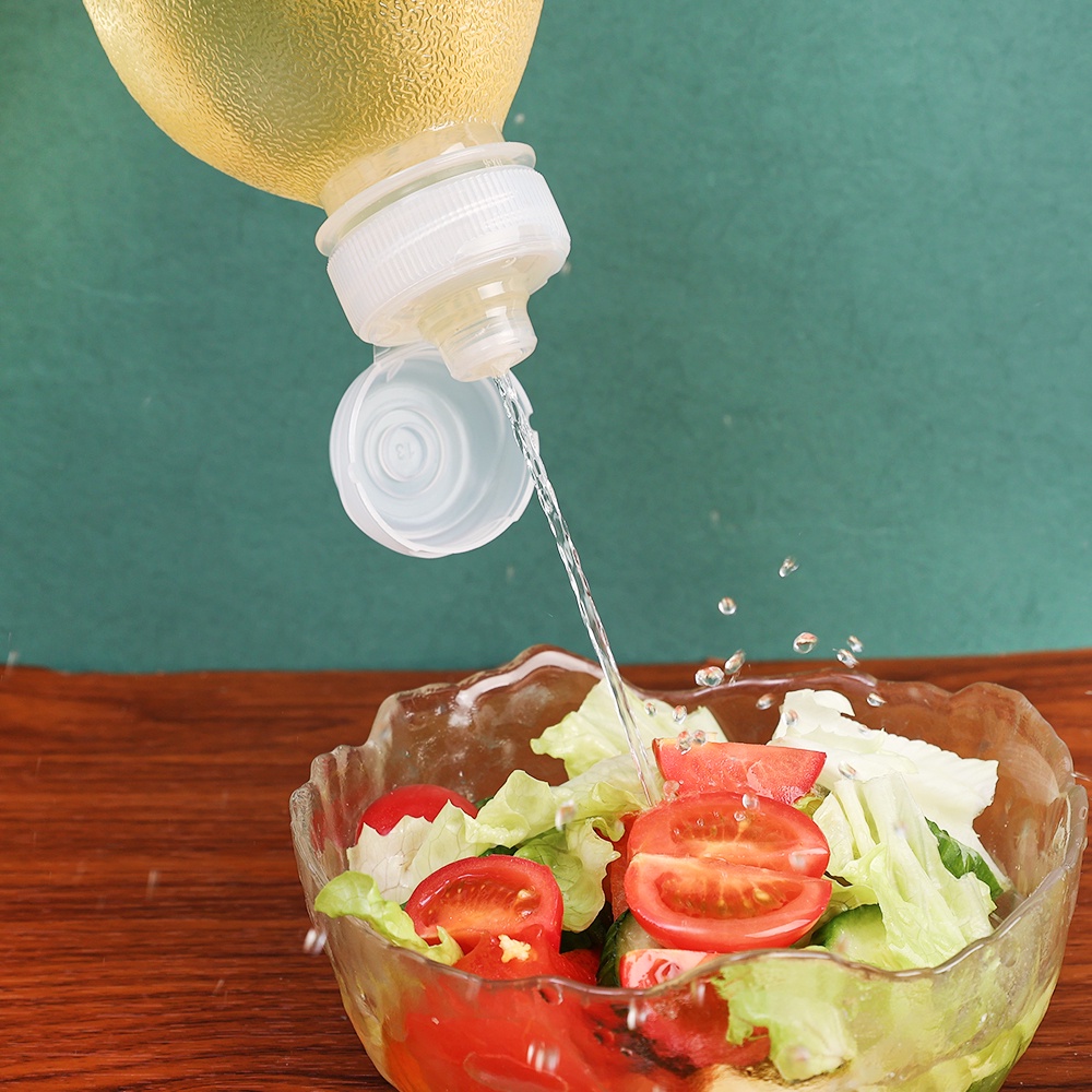 ขวดบีบน้ํามัน ซอสถั่วเหลือง น้ําส้มสายชู PP5 เกรดอาหาร อเนกประสงค์ ขนาด 300 มล. 500 มล. 1000 มล. - รูปที่ 2