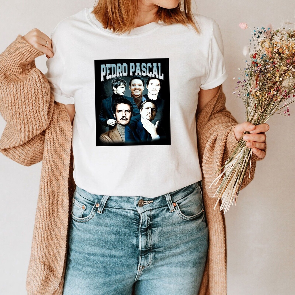 เสื้อเชิ้ต Retro Pedro Pascal Comfort Color