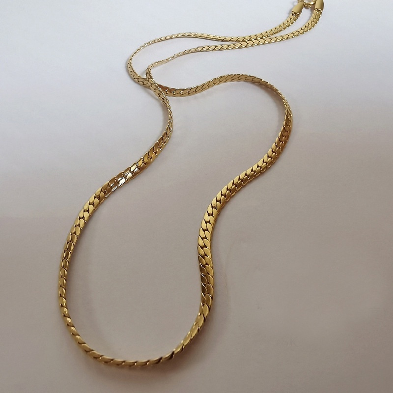 เครื่องประดับ สร้อยคอ สร้อยข้อมือ เหล็กไทเทเนียม ทอง 18K จี้รูปไหปลาร้า สไตล์ฮิปฮอป คลาสสิก เรโทร เรียบง่าย สําหรับผู้หญิง  ของขวัญ