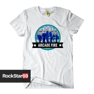 oversize T-shirt เสื้อยืด พิมพ์ลาย Band Arcade Fire ขนาดใหญ่ ไซซ์ S - 7XL สําหรับเด็ก และผู้ใหญ่ ไซซ์ S - 7XL | เสื้อยืด